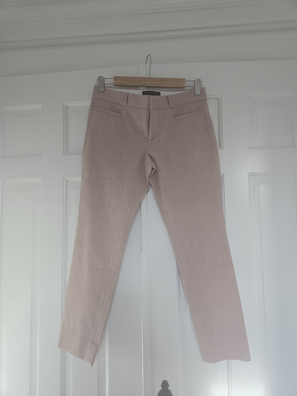 Banana Republic Light Pink Straight Leg Pants